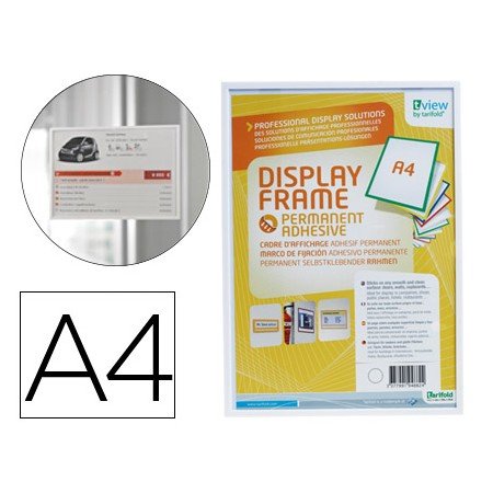 Bolsa Para Pendurar Tarifold Din A4 Adesiva Branco