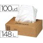 Bolsa Recuperadora Fellowes Para Destruidora de Documentos 75 L Pack 50 Unidades