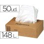 Bolsa Recuperadora Fellowes Para Destruidora de Documentos 94 L Pack 50 Unidades