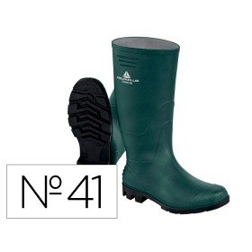 Botas Deltaplus de Seguranca Stone Pvc Verde Sola de Pitoes Tamanho 41