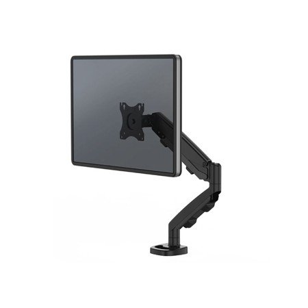 Braço Para Monitor Fellowes Serie Eppa Ajustavel Altura 1 Visor Normativa Vesa Ate 10 Kg Preto