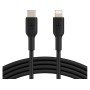 Cabo Belkin Caa003Bt1Mbk Usb-C A Lightning Boost Charge Comprimento 1 M Cor Preto