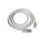 Cabo Groovy USB 2.0 A Apple Lightning Comprimento de Cabo 2 Metros Cor Branco