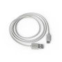 Cabo Groovy Usb-A A Tipo C Comprimento 1 Mt Cor Branco