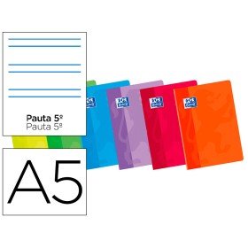 Caderno Escolar Oxford 80 Folhas Din A-5 2 Pautado