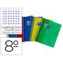 Caderno Espiral Oxford Ebook 4 Capa Extradura 8º 120 Folhas Quadricula 5 Mm Cores Sortidas Touch