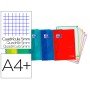 Caderno Espiral Oxford Ebook 5 Capa Extradura Din A4+ 120 F Quadricula 5 Mm Cores Sortidas Touch