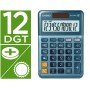 Calculadora Casio Ms-120Em Secretaria 12 Digitos Tx +/- Tecla Duplo Zero Cor Azul