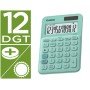 Calculadora Casio Ms-20Uc-Gn Secretaria 12 Digitos Tax +/- Cor Verde