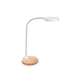 Candeeiro de Escritorio Cep Silva Flex Base Bambu 160X160X600 Mm