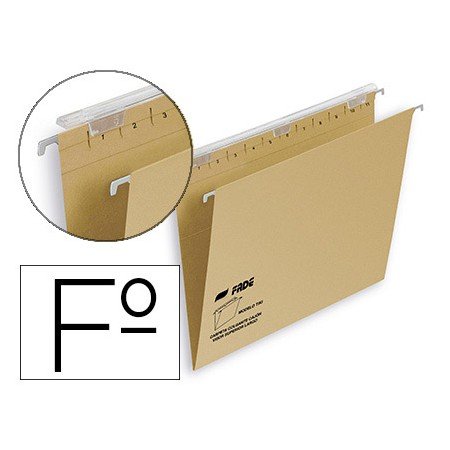 Capas de Suspensao Fade Tiki Folio Visor Superior 290 Mm Efeito Lupa Kraft Eco 230 G/M Lombada V
