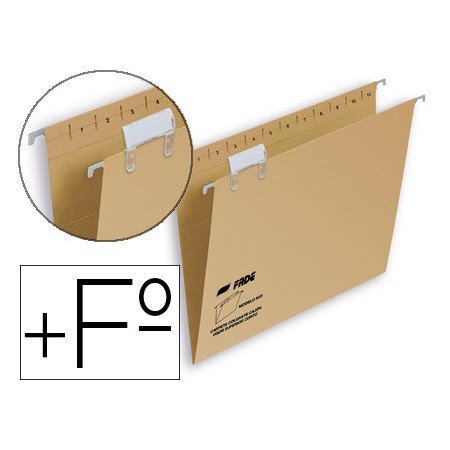 Capas de Suspensao Hamelin Folio Prolongado Visor Superior Kraft Eco