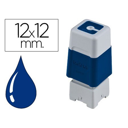 Carimbo Automatico Brother 12 Mm x 12 Mm Azul