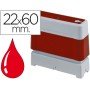 Carimbo Automatico Brother 22 Mm x 60 Mm Vermelho