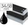 Carimbo Automatico Brother 34 Mm x 58 Mm Preto