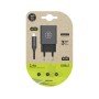 Carregador Tech One Tech 2.4 Duplo USB + Cabo Braided Nylon Micro USB Android Comprimento 1 Mt Cor Preto