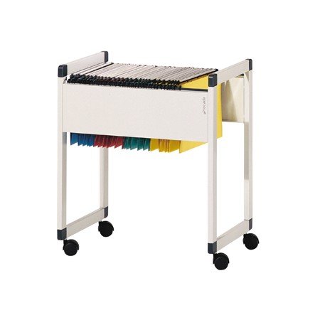 Carro Para Capas de Arquivo Suspenso Rocada de Cor Cinza Para Formatos A4 Folio E Folio Prolongado