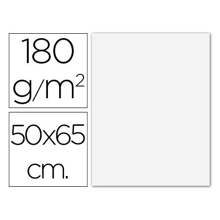 Cartolina Extra-Branco 500 x 650 Mm 180 Gr