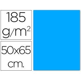 Cartolina Guarro 50X65 Cm 185 Gr Azul Maldivas