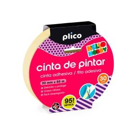 Cinta Adhesiva Plico Para Pintor 95 Mt x 30 Mm