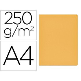 Classificador de Cartolina Gio Simple Intenso Din A4 Amarelo 250G/M2
