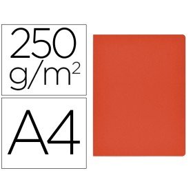 Classificador de Cartolina Gio Simple Intenso Din A4 Vermelho 250G/M2