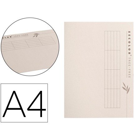 Classificador de Cartolina Tarifold 100% Ecologico 226 G/M2 Din A4 Cor Fecho Pack de 10 Unidades