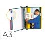 Classificador de Parede Tarifold Metal com 10 Bolsas A3 Cores Sortidas
