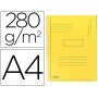 Classificador Exacompta Cartolina Reciclada Din A4 Amarelo 280Gr com 2 Abas Interior