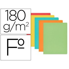 Classificador Gio de Cartolina Folio Cores Pastel Sortidas 180 Gr/M2 Embalagem de 50 Unidades