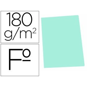Classificador Gio de Cartolina Folio Verde Pastel 180 G/M2