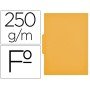 Classificador Gio em Cartolina Folio Pestana Central 250 Gr Amarelo