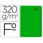 Classificador Gio em Cartolina Folio Pocket Verde com Bolsa E Aba 250Gr