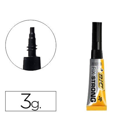 Cola Bic Fix Strong 3 Gr Adesivo Extra Forte
