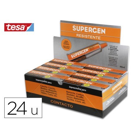 Cola Supergen Contacto Incolor 40 Ml Unidade