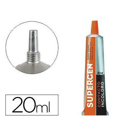 Cola Supergen Contacto Incolor20 Ml