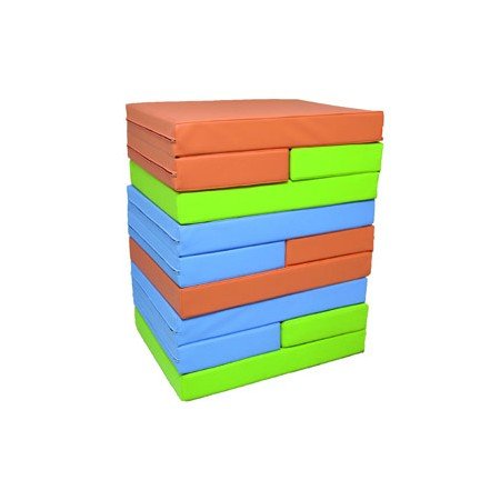 Colchão de Dormir Sumo Didactic 110X60X10 Cm Cor Celeste