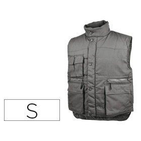 Colete Detalplus Multibolsos Cintura Elastica Cor Cinza Formato S