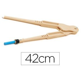 Compasso Faibo de Plastico Imitacao em Madeira 42 Cm