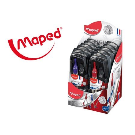 Compasso Maped com Adaptador E Estojo de Minas
