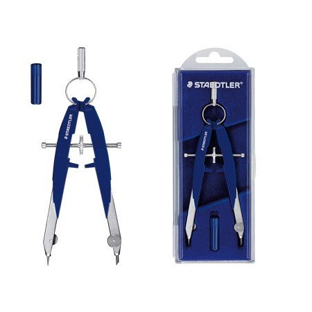 Compasso Staedtler Micrometrico Metalico de Grade Precisâo