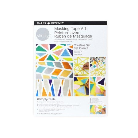 Conjunto de Pintura Daler Rowney Simply Criativo Masking