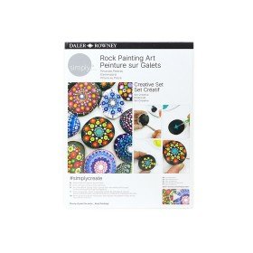 Conjunto de Pintura Daler Rowney Simply Criativo Rock