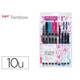 Conjunto Lettering Tombow Advanced 10 Pecas