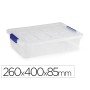 Contentor de Lixo em Plastico Plasticforte 5 Litros N 30 Transparente com Tampa 260X400X85 Mm