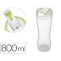 Copo de Bebidas Offisys Capacidade 0,8 L Dupla Abertura Para Limpeza Facil 100% Hermetico 81X81X191 Mm Transparente