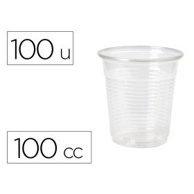 Copo de Plastico Transparente 100 Cc Pack de 100 Unidades