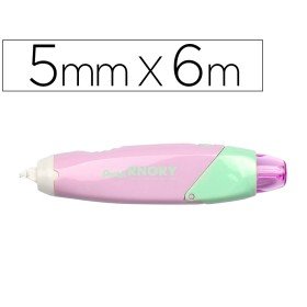 Corretor de Fita Pentel Knoky 5Mmx6M Cor Pastel Violeta