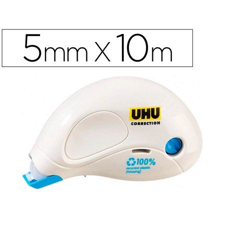 Corretor UHU Roller Compacto 5 Mm x 10 Mt em Blister