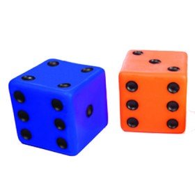 Dados Amaya em Goma Eva 20X20 Cm